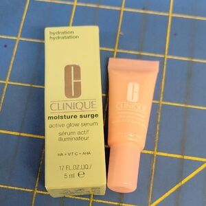 Clinique Moisture Surge Active Glow Serum Hydration 5ml New in Box